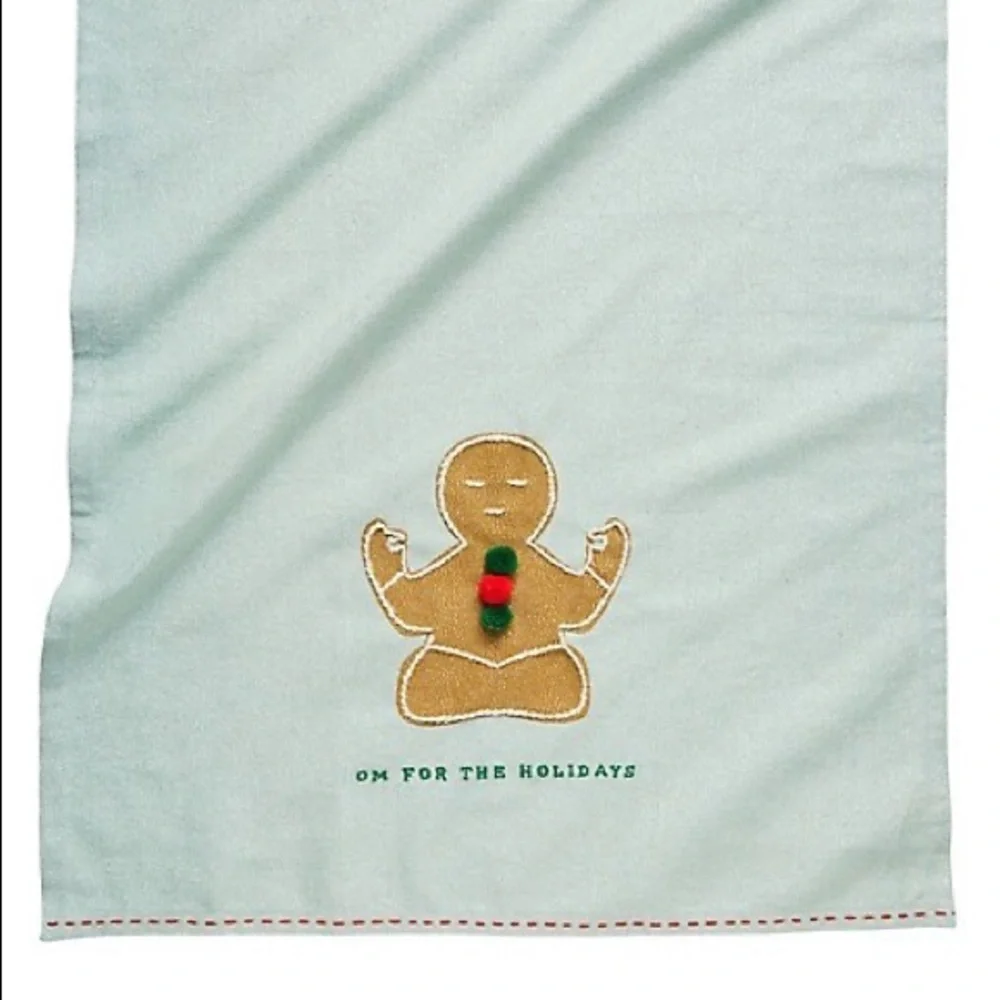 New!Anthropologie-Dear Hancock - For The Holidays Dish Towel